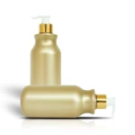 Low price 200ml pet bottle empty plastic lotion bottle with pump baby shampoo bottle with good quality