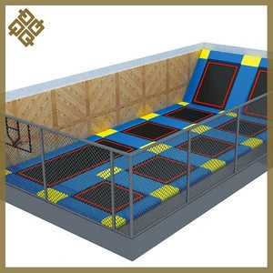 Luxurious Indoor Bungee Jumping Bed Trampoline