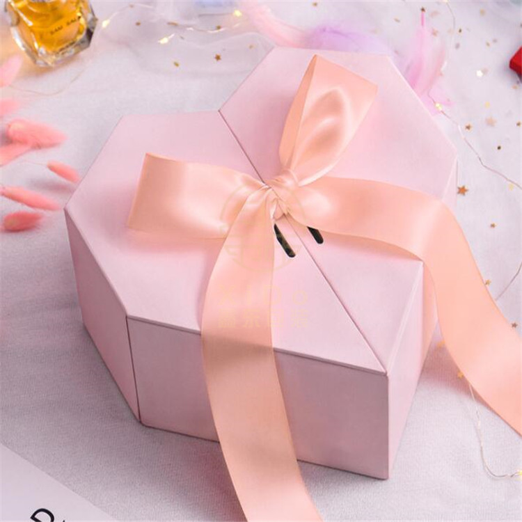 Buy Luxury Chocolate Flower Heart Shaped Cardboard Gift Box Best ...
