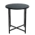 Import Luxury coffee table set Golden Iron base with Wood top center coffee table from China