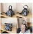 Import Luxury small Triangle shape Messenger Bags Leopard Print mini bags women pu leather handbags from China