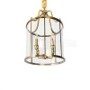 Luxury stair lighting turkish mosque elegant glass chandeliers imported from china American style  brass pendant lamp
