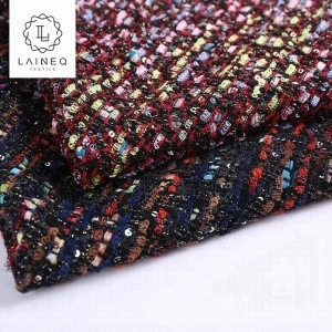 Make to Order plain cotton wool blend polyester cotton nylon tweed fabric