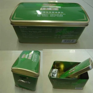 Manual Tin Music box for Capsule
