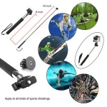 Manufacture Direct Sale OEM Camera Accessories Kit Compatible for Gopro Hero 7/6/5/4/3/3+/2/1Session
