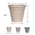 Import Manufacturer Hot Selling  Nordic Cute Clear Ceramic Potted Big Indoor Plastic Plant Pots Planters from China