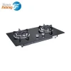 Manufacturer practical three burner glass top gas stove