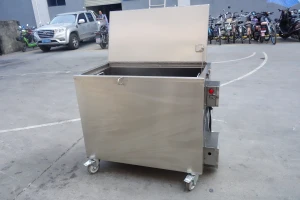 Manufacturer Supplier kitchen cleaning soak tank stainless steel heated tank