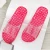 Import massage sandals women men PVC health slippers from China