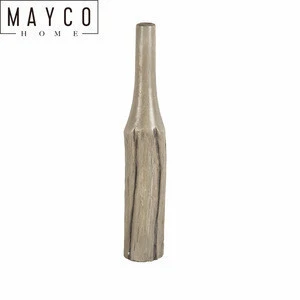 Mayco Modern Home Goods Decorative Wood Vase for Home&Garden