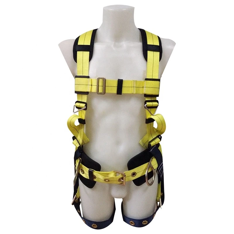 Meet CE/EN361 standards 100% polyester fall protection full body Safety harness
