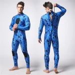 Men Camouflage Wet Suit Full Body Diving Suit 5mm Neoprene Diving Spearfishing Wetsuit