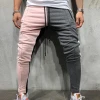 Men Gym Slim Fit Trousers Tracksuit Bottoms Striped Skinny Joggers Sweat Pants Custom Design Logo Men Joggers Pant