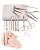 Import MGJ18 18pcs professional nail clipper nipper travel pedicure manicure tool set with case nail art trimming tool from China