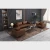 Import MIGE Office home furniture livingroom 7 seater modern leather sofa set from China