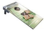 mini cornhole board game indoor and outdoor game set and wooden fordable board  bean bag toss corn hole game