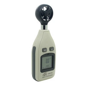 Mini Digital Anemometer Wind Speed Measuring Instrument Wind Temperature Wind Power Measuring Instrument GM816A