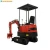 Import mini hydraulic excavator earth moving equipment excavator machine 800kg 0.8 t 1.5 ton 1.8ton 2.5ton 3ton from China