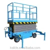 Mobile scissor lift 300kg 6m electric hydraulic lifting platform truck for aerial work
