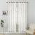 Import Modern and elegant flocked organza sheer curtain bedroom living room curtains from China