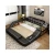 Import Modern Bedroom Storage Leather Bed Multifunction Message Tatami Bed Smart Bed With  Speaker from China