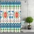 Import Modern boho style bathroom waterproof shower curtain set with non slip bath floor mat toilet lid rug from China