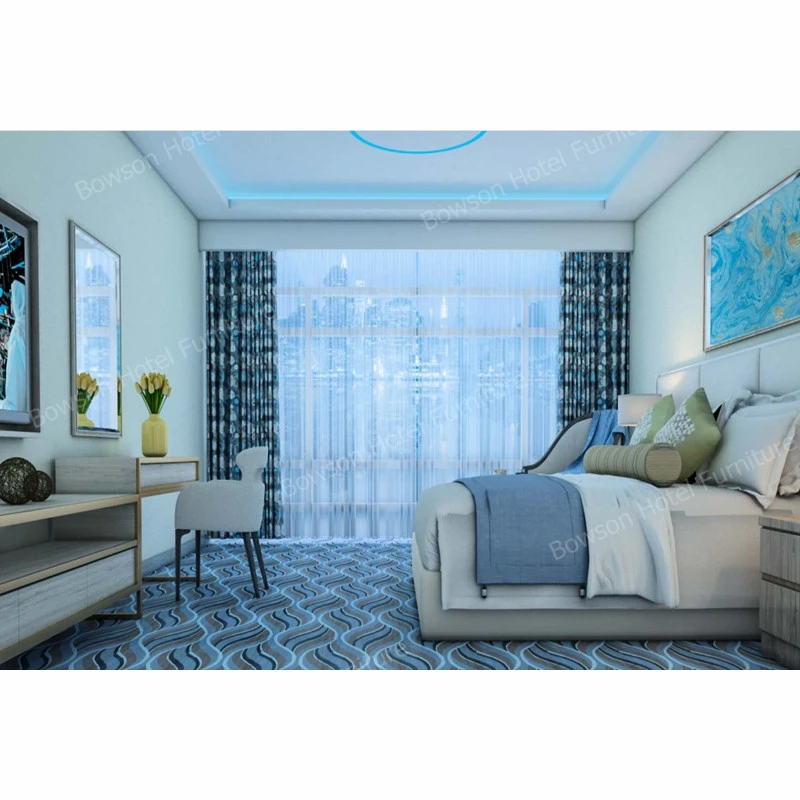 Modern Design Hotel Bedroom Furniture By Customized Furniture Supplier
