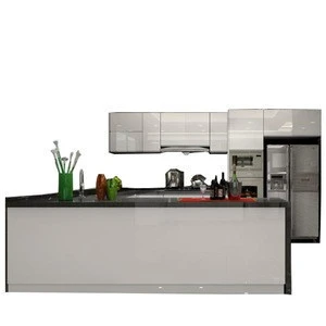 Modern high gloss high quality new design kitchen cabinet