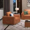 Modern home furniture  luxury sofa set customized leather sofa living room furniture