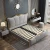 Import Modern minimalist luxury imported Napapi soft bed Wedding bedroom home double beds from China