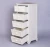 Import modern shabby chic living room cabinet 5 chest of drawers wood cabinets from China