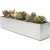 Import Modern Trough Rectangle  brushed Stainless Steel planters from China