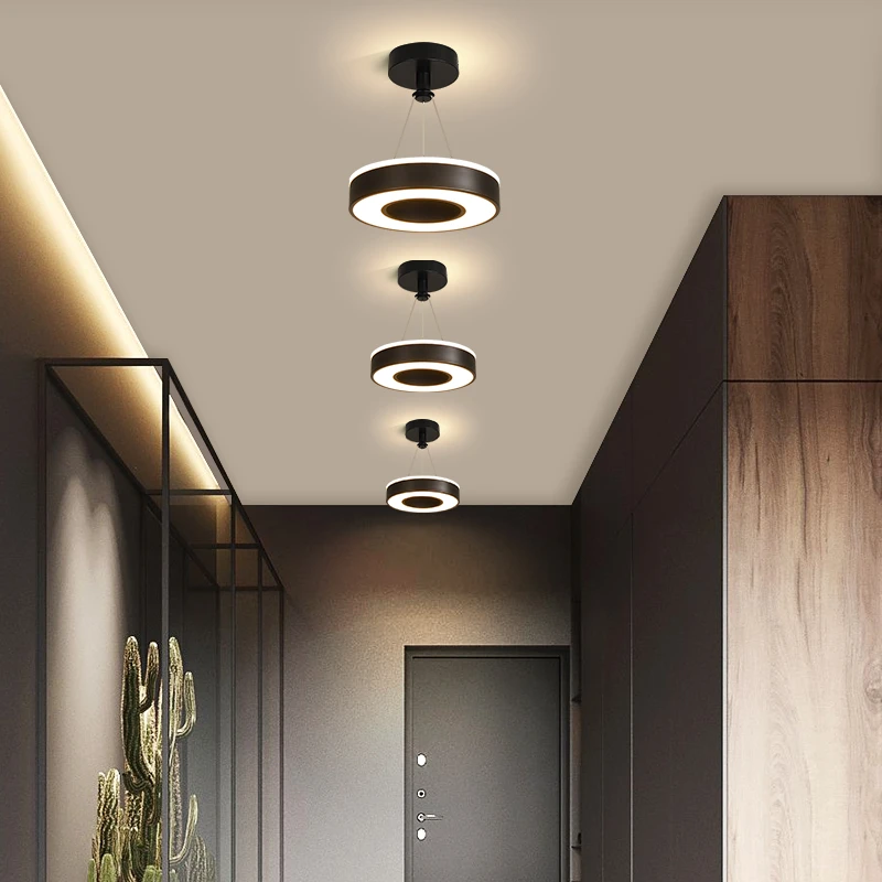 modern type chandeliers round  sitting room dining-room Fourth Floor Balcony drop lights