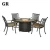 Import Most Popular Garden Furniture Outdoor Luxury Cast Aluminum Fire Pit Table from China