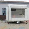 Most popular snack food trailer /food warmer cart (whatsapp:008613585966601, skype: shsaidong)