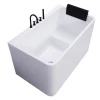 Multi-Color Multi-Size Selection for Seated Type Deepening Freestanding Acrylic Bathtub