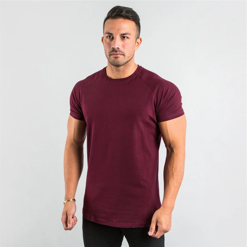 Multicolor Quick Dry Short Sleeve Sport T Shirt Gym Jerseys Fitness Shirt Trainer Running T-shirt Mens Breathable Sportswear