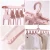 Import Multifunctional 360 Degree Rotating 8 fold-out Plastic Clothes foldable drying hangers/racks from China