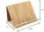 Import Multifunctional Bamboo Tablet Stand Simple Book Holder Stand Bamboo Desktop PC Stand Phone Display from China
