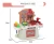Music light electric pretend play cooking tableware toys child kitchen toys play set for kids