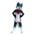 Import N349 Furry Fox Dog Husky Long  Cartoon Fursuit Adult Cosplay Mascot Costume from China