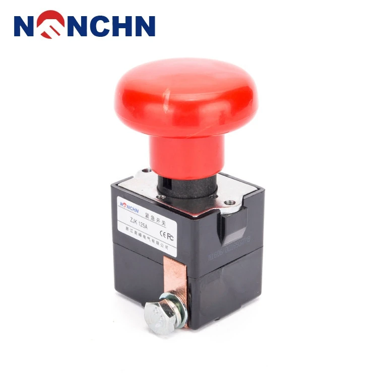 NANFENG 80V Mushroom Emergency Stop Waterproof Electrical Push Button Switch