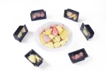 Natural High Quality Organic Dry Strawberry Durian Mango Pieapple Slice Chocolate Coated  Freeze Dried Fruit
