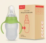 Natural Touch Silicone  Rice Cereal Feeding Travel Infa Feeder Bottles