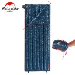 NatureHike Ultralight Envelope 95% 570g Goose Down Sleeping Bags Camping Splicing 1 person or Double People