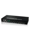 Networking and communication equipment 8 port gigabit switch 1000M fiber to rj45 converter fiber optic switch
