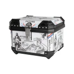 New 45L High Quality PP Motorcycle Top Box Scooter Luggage Storage Tail Box
