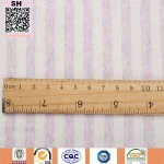 New arrival Chinese Drop Needle RIB Stripes Cotton lycra material in stocks