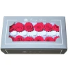 New arrival colourful preserved roses 3-4cm dried flowers red rose for bouquets