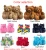 Import New Arrival Fuzzy Big Fluffy Kids Teddy Bear Slippers from China